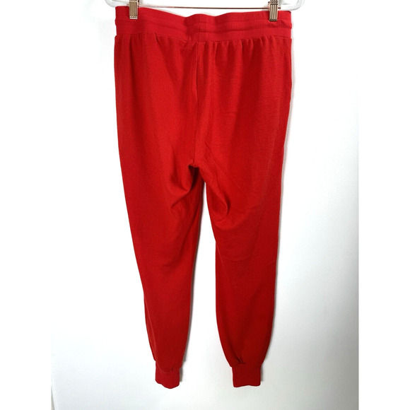 Summersalt Red Fleece Classic Athleisure Beach Loungewear Joggers Sweatpants S - Picture 4 of 7